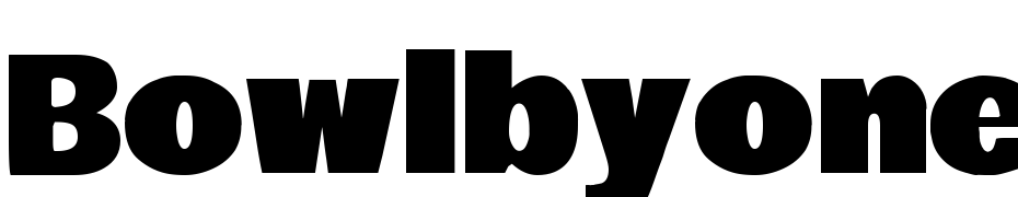 Bowlby One Font Download Free